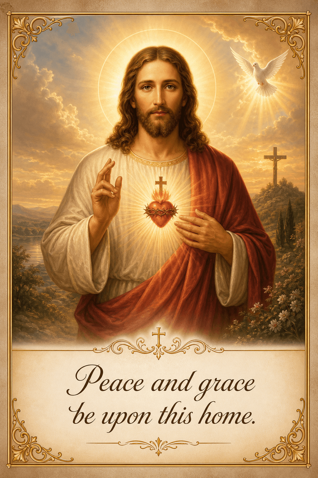 Holy card example 1