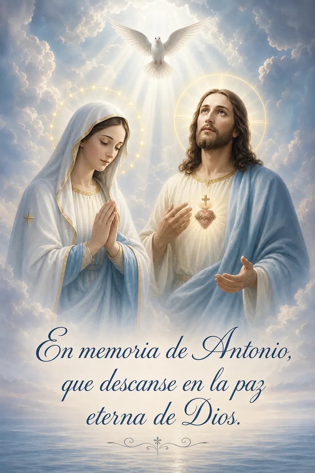 Ejemplo de recordatorio de difuntos 2