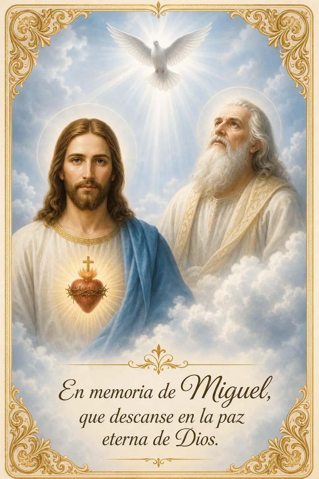 Ejemplo de recordatorio de difuntos 4