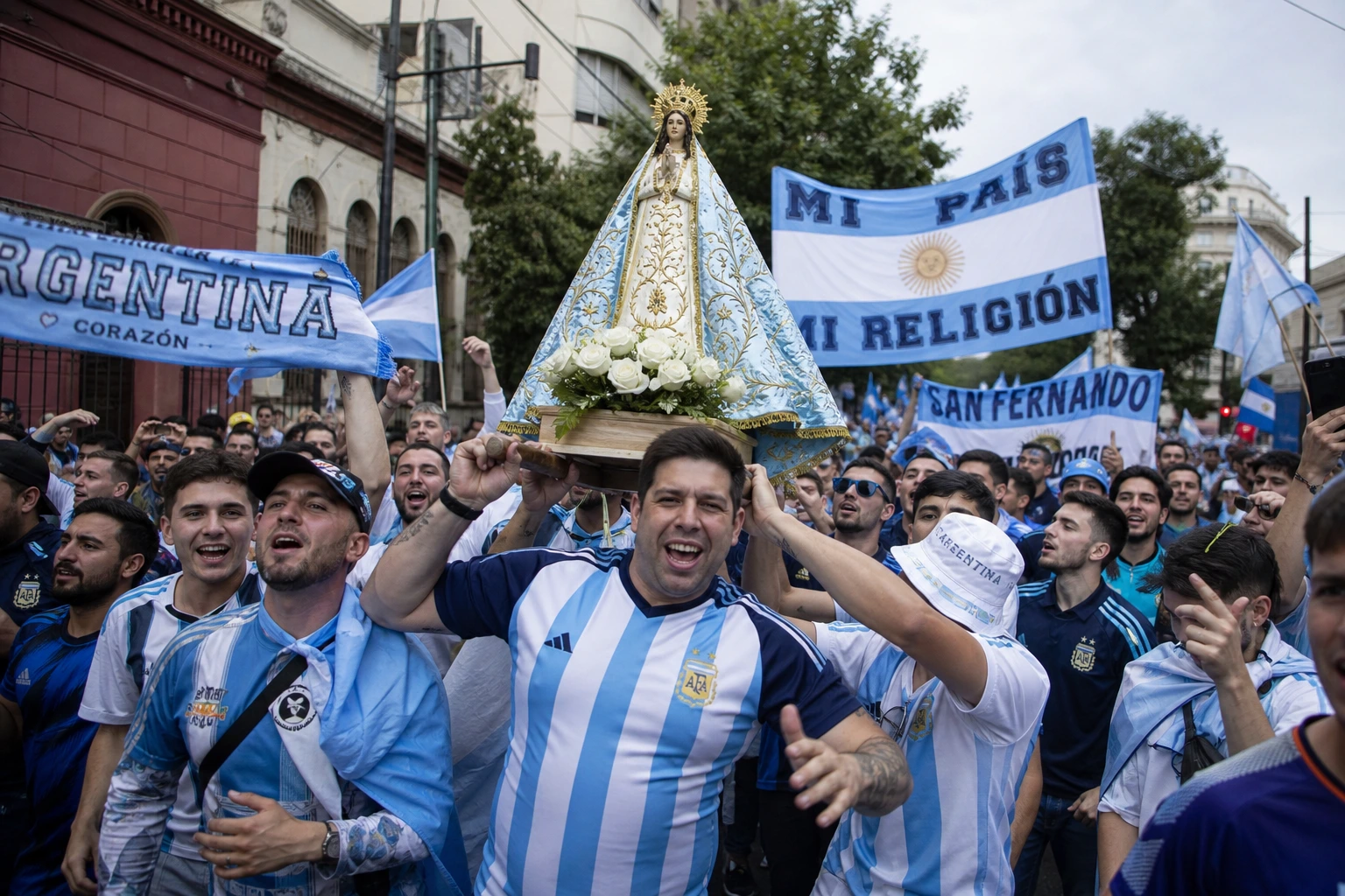 Nuestra Señora de Luján, patrona de Argentina y de la selección de fútbol argentina