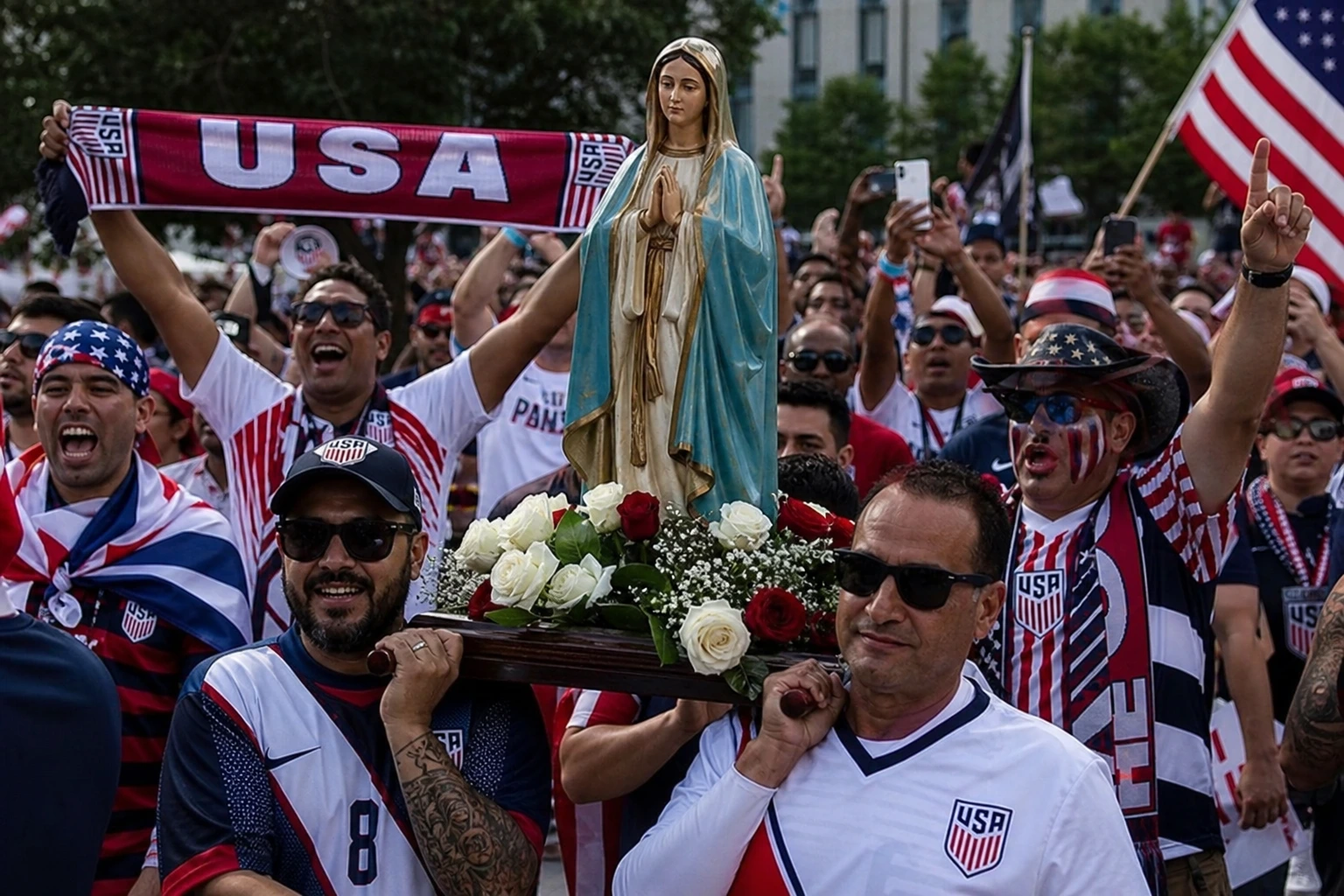 La Inmaculada Concepción, patrona de Estados Unidos y de la selección estadounidense de fútbol