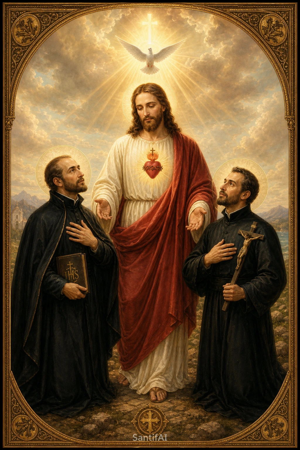 Estampa devocional SantifAI