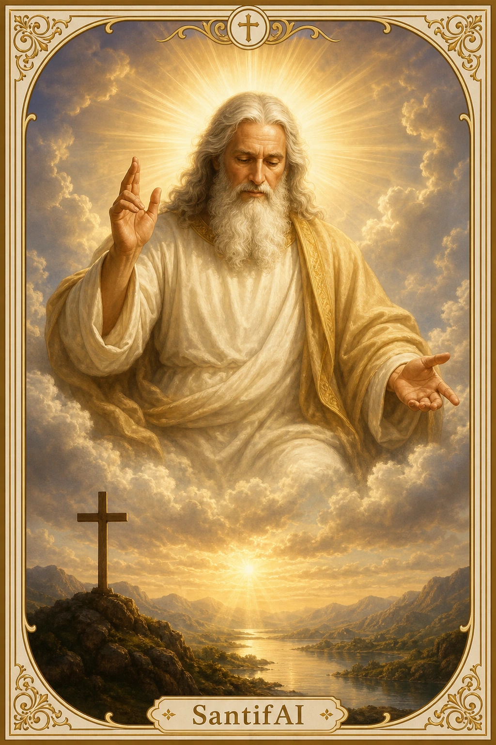 Estampa devocional SantifAI