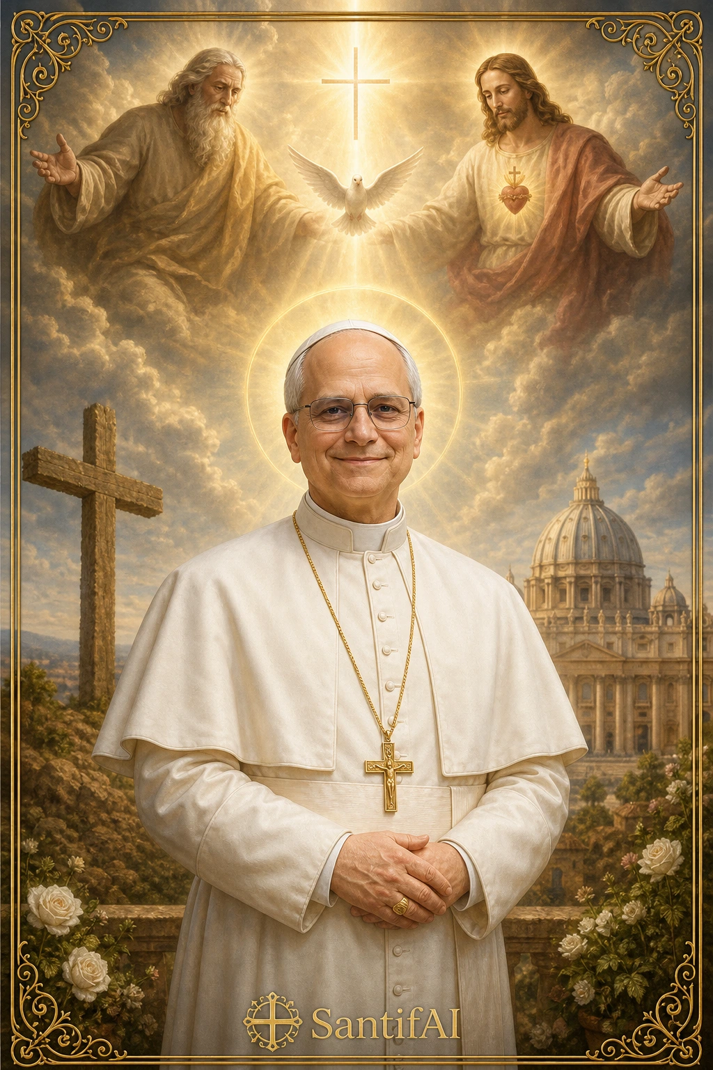 Estampa devocional SantifAI