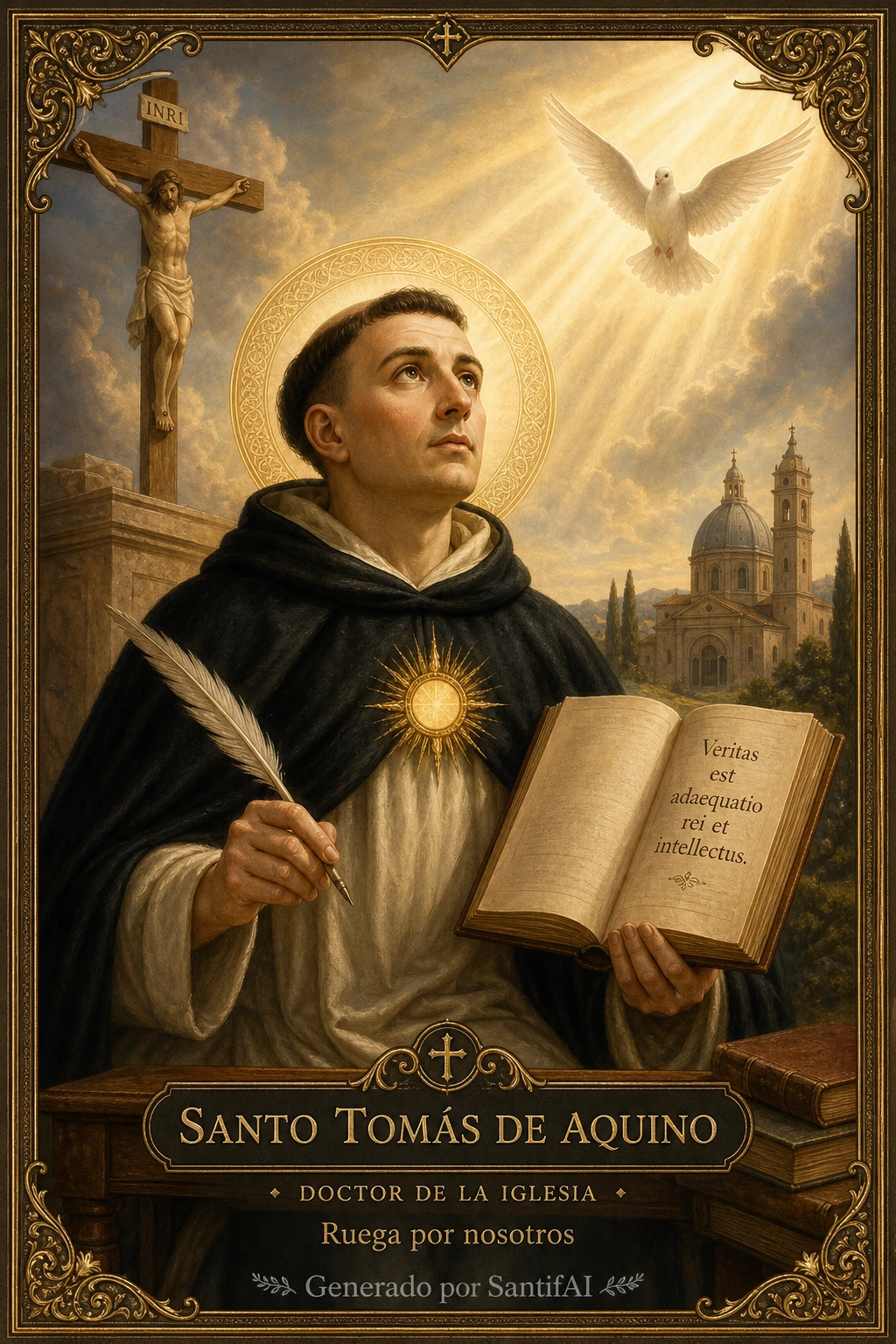 Estampa devocional SantifAI